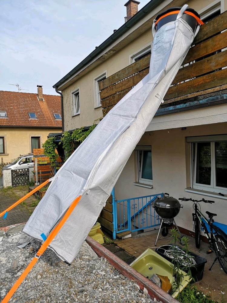 Bouwpuin Stortslurf